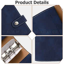 Прямоугольная обложка для блокнота с отрывными листами из искусственной кожи&nbsp;AJEW-WH20060-88A