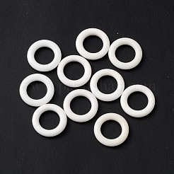 Пончики из натурального белого агата G-C247-06E