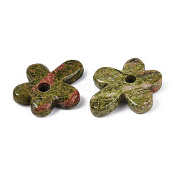 Природные подвески Unakite G-T142-44I