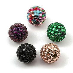 Акриловые стразы бусины OACR-D307-01-20mm