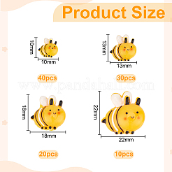 100шт 4 стиля непрозрачные кабошоны из смолы&nbsp;CRES-WR0001-03