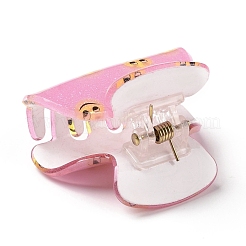 Акриловые заколки с когтями для волос с рисунком улыбающегося лица PHAR-G004-05