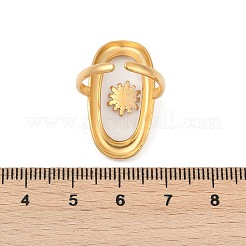 Кольца-манжеты из нержавеющей стали 304 из смолы для женщин RJEW-D305-02G