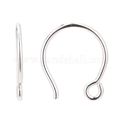 925 серебряные крючки с родиевым покрытием STER-N0001-028S