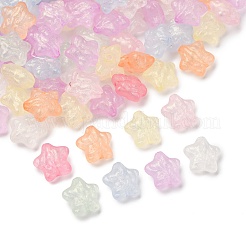 Светящиеся прозрачные акриловые бусины&nbsp;MACR-L015-15C