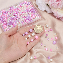 215 шт 80 г бусины из АБС-пластика имитация жемчуга&nbsp;KY-HY0001-19B