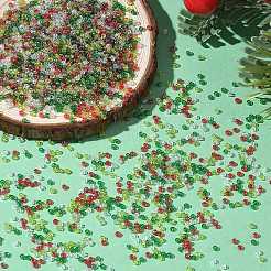 4 цвет 11/0 рождественских круглых бисера Toho&nbsp;SEED-X0058-26