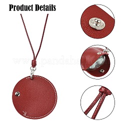 Кожаный чехол для хранения наушников bluetooth подвесное ожерелье на шею ST-CJ0027-03