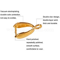 Класс латунный залог щепотки льда для изготовления кулона KK-PH0034-88