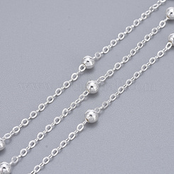 Латунные плоские овальные кабельные цепи CHC018Y-S