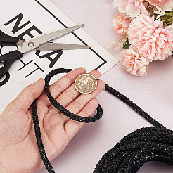 10 ярд трубчатого шнура из ПВХ и синтетического каучука&nbsp;RCOR-WH0003-04A