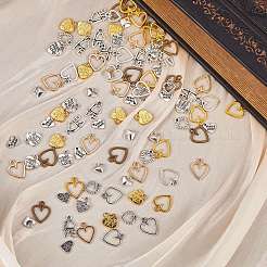 100 шт. 10 стиля подвески из сплава в тибетском стиле&nbsp;FIND-SZ0003-61