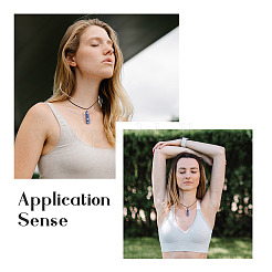 8 шт. 8 вида натуральных заостренных бусин G-FW0001-26