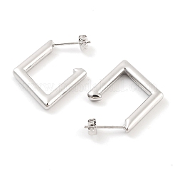 Некорневая нержавеющая сталь 304 серьги-гвоздики для женщин EJEW-K283-11P