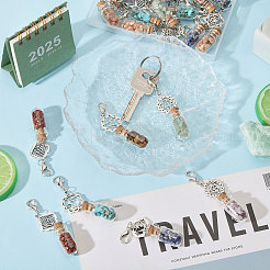 7 чакра натуральный красный авантюрин HJEW-FH00148