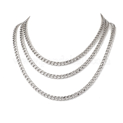 Цепь кубинского звена из нержавеющей стали 304 NJEW-JN05483