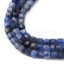 Природный содалит бисер нитей G-B142-C02-2x2mm