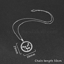 Не тускнеющие подвески из нержавеющей стали 304 для женщин DY6370-1