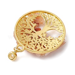 7 шт. 7 стиля натуральный зеленый авантюрин PALLOY-JF02906