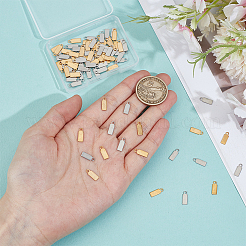 100 шт. 2 цвета 304 нержавеющая сталь удлинитель цепи капля&nbsp;STAS-BC0004-07