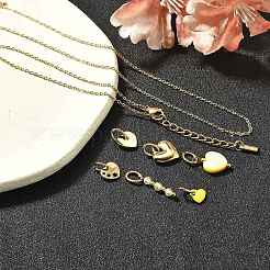 Комплекты из эмалевых SJEW-Q002-03G