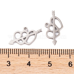 Не тускнеющие подвески из нержавеющей стали 201&nbsp;LS-STAS-M056-03P