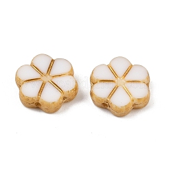 Чешские прессованные стеклянные бусины GLAA-I061-01B