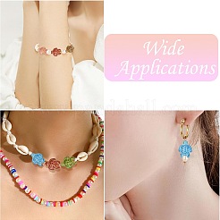 12шт 12 цвета бусины лэмпворк ручной работы LAMP-CJ0002-46