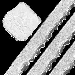 5м двухслойная плиссированная лента из органзы OCOR-PH0002-96B