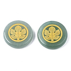 Естественный зеленый авантюрин кабошонов&nbsp;G-S375-009A