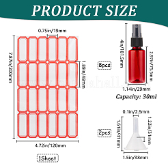 Пустые переносные пластиковые баллончики с распылителем&nbsp;AJEW-GF0009-72A-02