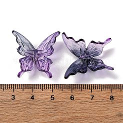 Прозрачные акриловые бусины TACR-P011-01B-02