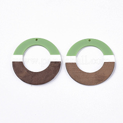 Подвески из смолы и ореха&nbsp;RESI-S358-96I