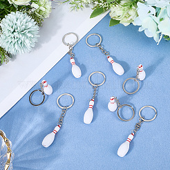 16шт брелок-подвеска из сплава смолы&nbsp;KEYC-SP0001-35