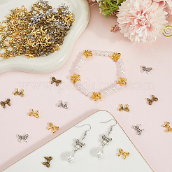 120 шт. 4-х цветные бусины в тибетском стиле&nbsp;FIND-PA0001-19