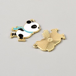 Подвески из эмалевого сплава «панда»&nbsp;FIND-CJC0437-053G