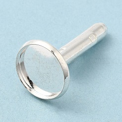 Плоские круглые латунные манжеты KK-XCP0001-72S