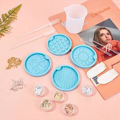 Наборы силиконовых форм для автомобильных подставок своими руками DIY-OC0003-56