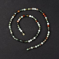 Природные африканские гелиотроп бисер пряди G-A260-A38-01