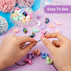 80 шт. 20 акриловых бусины с УФ-покрытием&nbsp;SACR-TA0001-31