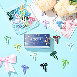 30 шт. подвески из сплава с покрытием из распылительной краски и искусственного жемчуга ABS&nbsp;FIND-SC0019-57