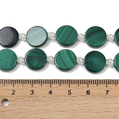 Природного малахита бисер нитей G-L630-E01-12mm