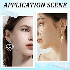 60 шт. 2 цвета фурнитура для сережек-гвоздиков из нержавеющей стали 304 STAS-SC0006-69