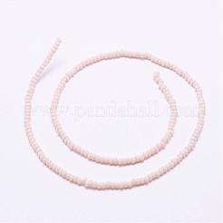 Непрозрачное стекло бисер нитей EGLA-K010-B04