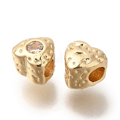 Латунные микро проложить кубического циркония KK-Q001-03G-02