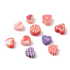 100шт 5 стилей ручной работы из полимерной глины CLAY-FS0001-34