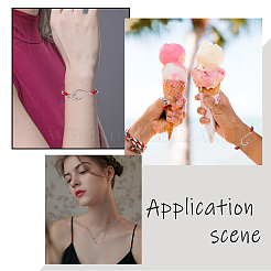 40 шт. двухцветные подвески-крючки из сплава в тибетском стиле TIBEP-PH0001-44