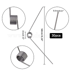 Стальная торсионная пружина DIY-BC0005-20