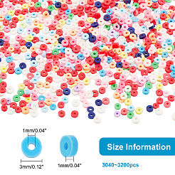 Бусины из полимерной глины  CLAY-FH0001-01A-M
