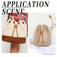 4 шт. шнурок из искусственной кожи для сумки-ведра&nbsp;AJEW-CL0001-30A